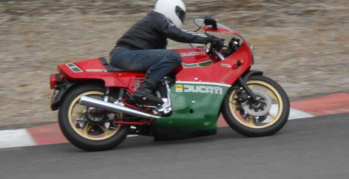 Cafe racer Montlhery Paris France motorcycle tour -